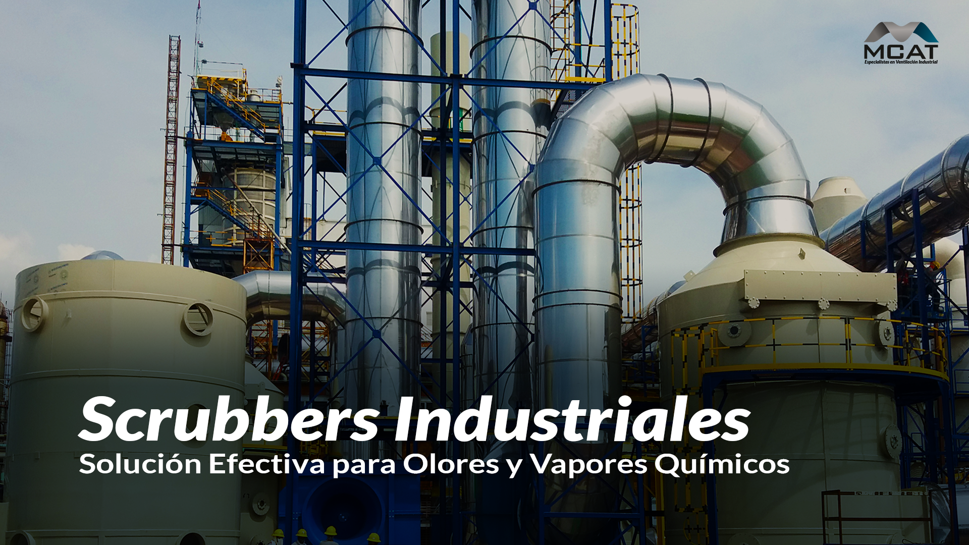 Scrubbers industriales para control de olores y vapores químicos – MCAT