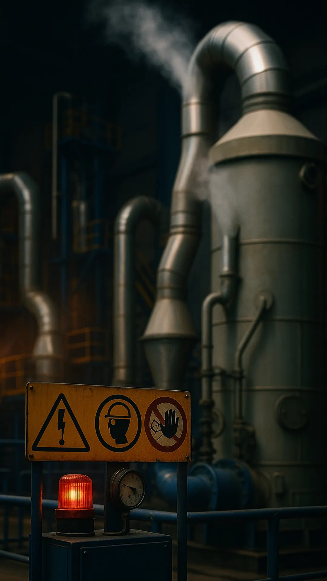 ¿Por qué los olores y vapores son un problema en la industria? Scrubber y señales de advertencia en planta – MCAT