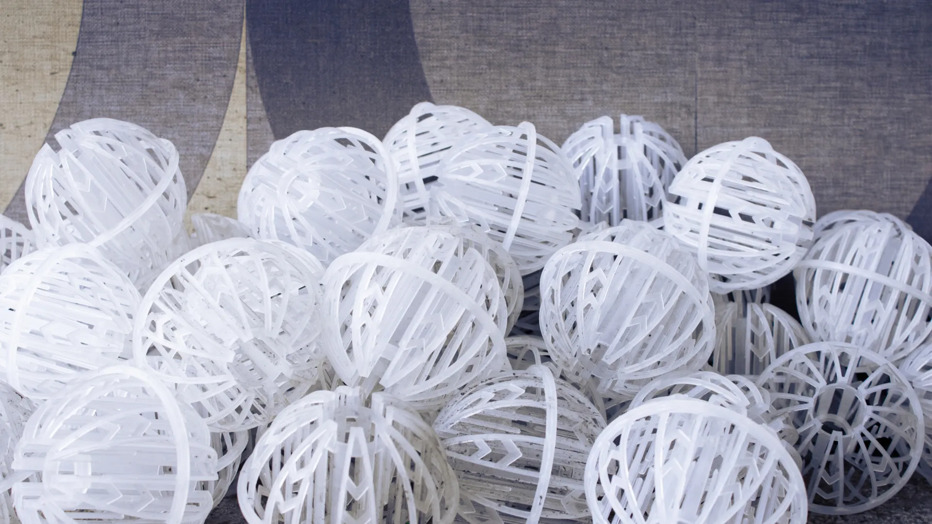 Medios plásticos de empaque para torre de scrubber industrial (packing)