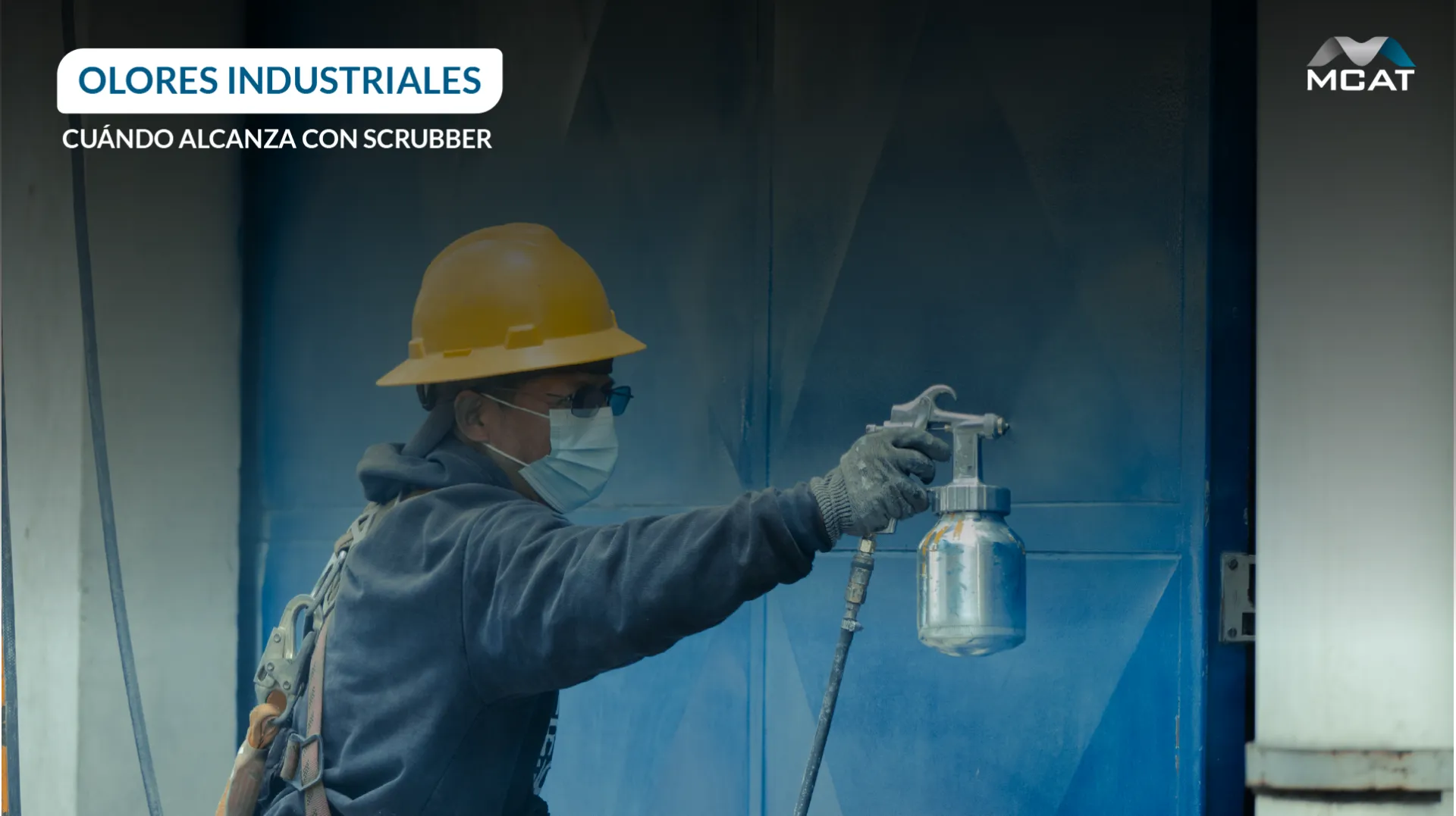 Sistema scrubber para control de olores en extracción industrial